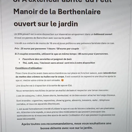 Petit Manoir De La Berthenlaire